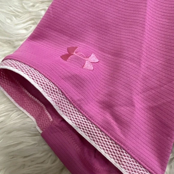Under Armour Men's Corporate Rival Short Sleeve Polo Pink 3XL - Picture 7 of 10